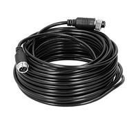 Cocoarm Auto-Rückfahrkamera-Verlängerungskabel, 4-poliges Rückfahrkamera-Verlängerungskabel für Rückfahrvideo, Luftfahrt-Adapterkabel, Stabile Anti-Interferenz-Verbindung für Autos, Anhänger, Busse