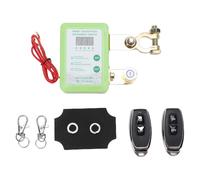 Cocoarm Batterietrennschalter, Digitalanzeige mit Fernbedienung für 12-V-24-V-Fahrzeuge, 240-A-Stromabschaltung für PKW, LKW und Elektrofahrzeuge (GREEN)