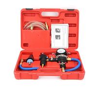 Cocoarm KFZ Entlüftungsgerät, Kühler entlüften, Kühlsystem Befüll Entlüfter, mit Manometer und flexiblem Schlauch, mit Gummischutzhülse und Druckentlastungstal für Auto-SUV-Van-Kühler