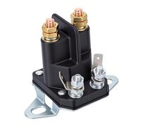 Cocoarm Starter-Magnetrelais, 12-V-Metall-Starter-Relaisventil, OEM-Ersatz GY22476 AM138068, Stabile Reaktion, Direkte Passform für Rasentraktor-Aufsitzmäher-Nutzfahrzeug