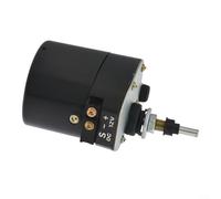 ComfyHarbor 12 V Scheibenwischermotor mit langwelligem Wischerarm, Metallrückseite, für OEM 01287358, 0390506510, 7731000001, für Traktoren, Schiffe, industrielle Gebläsemotoranwendungen (12 V)