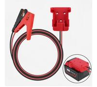 ComfyHarbor Starthilfekabel, 18 V, mit Klemmen, 1,5 m, 12 AWG, Silikondraht, Autobatterie, Starthilfe, robustes tragbares Kit