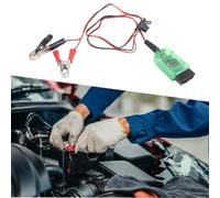 Comgooldool OBD2 Stromkabel Memory Saver für 12V Autobatterie Backup mit digitaler Spannungsanzeige, ABS-Gehäuse, starkem Clip-Griff & Überstromschutz, kompatibel mit den meisten Fahrzeugen