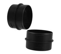 COMPUKAS 2stücke Auto Heizungs Ducting Verbindungselemente Verlängerungsrohr Für Standheizung Einfacher Einbau Für Verschiedene Fahrzeugmodelle Für Winterliche Bedingungen