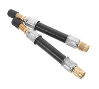 COMPUKAS 2stücke Reifenventilverlängerung Flexible Ventilschaftverlängerung Für Reifenfüller Geeignet Für Lastwagen Motorräder Fahrräder Und Roller Einfache Installation Langlebiges