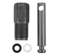 COMPUKAS Hydraulische Ölpumpe Ersatzteile für Vertikalen Wagenheber 20 Tonnen aus Stahl mit Kolben und Zylinder für Fahrzeugreparatur und Baustellen