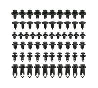 Conpert Auto Befestigung Clips für Nissan Qashqai J11 J10 Juke X-Trail, 6 Größe 60 Stück Auto-Befestigungsclips Autozubehör