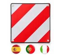 Contec Warntafel 50x50 cm Spanien Portugal & Italien Warnschild Fahrradträger