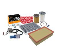 CONTI CT1168WP1 + BERU PSG007 Glühkerzen + FEBI Filter Satz 1.6TDI-2.0TDI VW