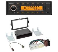 Continental 1DIN USB AUX MP3 Autoradio für Dacia Dokker, Duster, Logan