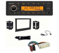Continental 1DIN USB AUX MP3 Autoradio für Kia Sportage SL ab 2016 schwarz