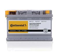 Continental Autobatterie 65Ah 12 V Starterbatterie 650 A Bleisäure Batterie Auto