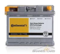 CONTINENTAL Starterbatterie START-STOP-BATTERIE EFB 2800012038280