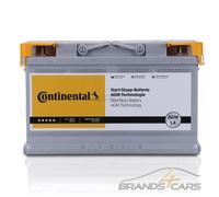 Continental Autobatterie 80Ah 12 V Starterbatterie 800 A AGM Batterie Auto B13