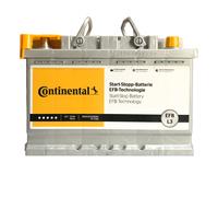 CONTINENTAL Autobatterie EFB 12V 70Ah 760A rechts 278x175x190 mm