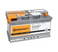 Continental Autobatterie 75Ah 12 V Starterbatterie 730 A Bleisäure Batterie Auto