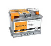 Continental Autobatterie 60Ah 12 V Starterbatterie 580 A Bleisäure Batterie Auto