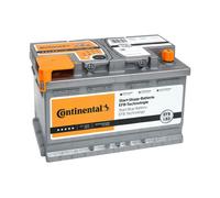 Continental Autobatterie 65Ah 12 V Starterbatterie 650 A Bleisäure Batterie Auto