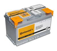 Continental Autobatterie 80Ah 12 V Starterbatterie 800 A AGM Batterie Auto B13