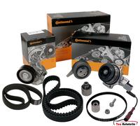 CONTINENTAL Zahnriemensatz Keilrippenriemensatz Audi Seat Skoda VW 1.6 2.0 TDI