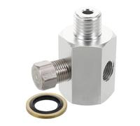COOPHYA Öldruck messgerät Steckverbinder Aluminiumlegierung Turbo Anschlusszubehör Langlebig Passend für 3er Serie E30 E36 Pkw Suv Lkw