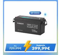 Core - 12V 200Ah LiFePO4 Lithium Batterie Bluetooth - inkl. 19% MwSt. / 1 Stück