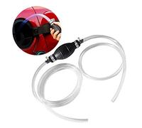 Coriver Handpumpe Wasser, 2m Benzinpumpe Benzin Wasserpumpe Manuell, Auto Kraftstoffpumpe für Diesel Gas Bootszubehör Absaugpumpe Öl Aquarium