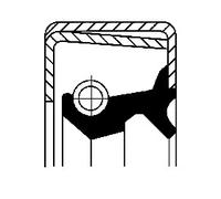 CORTECO 19015050B Shaft Seal, wheel hub for TOYOTA