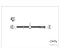 Corteco Bremsschlauch 19032280 – Hinterachse für Land Rover Freelander I