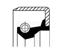 CORTECO Wellendichtring, Bremsnockenwelle 56mm für DAF 19031938B