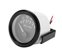 Cosiki Elektromagnetische Öldruckanzeige für das Auto, 52 Mm, Hochpräzises Auto-Messgerät für 12-V-Automodell-Zubehör