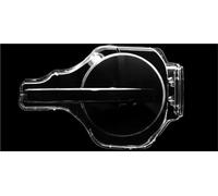 CPDDNGZMKK Scheinwerfergehäuse Auto Fall Scheinwerfer Kappen Mit Bronco 2021-2023 Front Objektiv Abdeckung Lampenschirm Lampcover Kopf Lampe Licht Shell Scheinwerferglasabdeckung(Left)