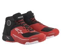 CR-X DryStar wasserdichte Motorradschuhe Rot Schwarz, 45.5 EU 45.5 EU rot schwarz