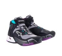 CR-X Women's Drystar Riding Damen Motorrad Schuhe Grau Lila, 36 EU = 5 36 EU = 5 schwarz grau lila grünblau