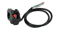 Crabop Motorrad Lenkerschalter 22mm DC12V Aluminium Scheinwerfer