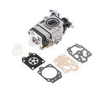Crabop Vergaser aus Aluminiumlegierung mit Reparatursatz, für MP15 43CC 52CC CG430 CG520 BC430 BC520 Motorsense rutschfestes Design