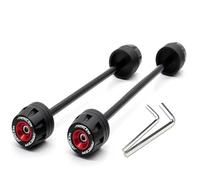 Crash Slider Zubehör Motorrad-Rahmengleiter Für Vorder- Und Hinterradgabel Sturzschutz Für Yamaha Tracer7 GT 7/GT Tracer9 2021-2022 Motorrad Rahmen Schieber(Rot)