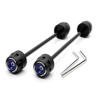 Crash Slider Zubehör Motorrad-Rahmenschützer Für Vorder- Und Hinterradgabel Für Yamaha MT09, MT07, TRACER7, TRACER9, Tracer 700, 900 GT Motorrad Rahmen Schieber(Blau)