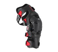 Alpinestars RK-7 Plasma Knieorthesen, schwarz/rot, Größe M
