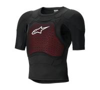 Cross-Protektorenjacke Alpinestars Bionic Plasma LT Short Sleeve Schwarz/WeißXL Schwarz,Weiß