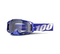 100% Armega Brille Blau Klares Glas