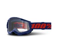 100% Sonnenbrille Strata 2 klares Glas (CAT0) Marineblau