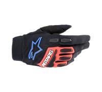 Crosshandschuhe Alpinestars Full Bore XT Schwarz/Hellrot/BlauL Schwarz,Hellrot,Blau