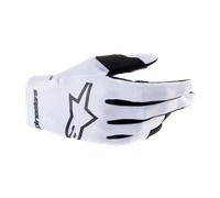 Alpinestars Radar lange Handschuhe weiß schwarz - S