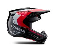 Alpinestars S-M5 Honda Motocross Helm Kollektion schwarz-rot-grau L