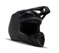 FOX V1 Solid Motocross-Helm, schwarz matt, Größe XXL (63/64)