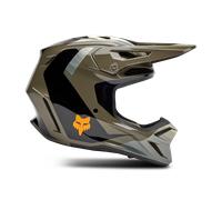FOX V3 Fade MIPS Motocross Helm, schwarz-braun, Größe S für Männer