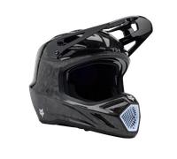 Fox V3 RS Carbon SOLID Black S Helmet