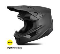Shot Motocross-Helm Lite Mips – matt schwarz – Größe M – für Männer
