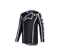 Crosshemd Alpinestars Fluid Apex Jersey, M M black gray